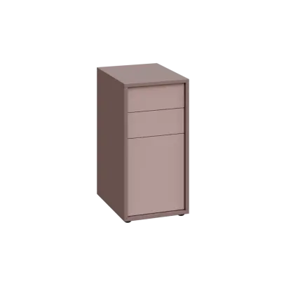 RGY 21 kontejner, 2 zásuvky nízké, 1 vysoká, deska 18 mm, 710x350x500, pudrová